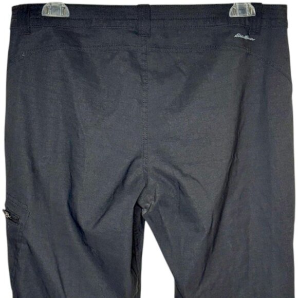 Eddie Bauer Rainier Cinchable Capris - Black - 12 - Picture 6 of 10